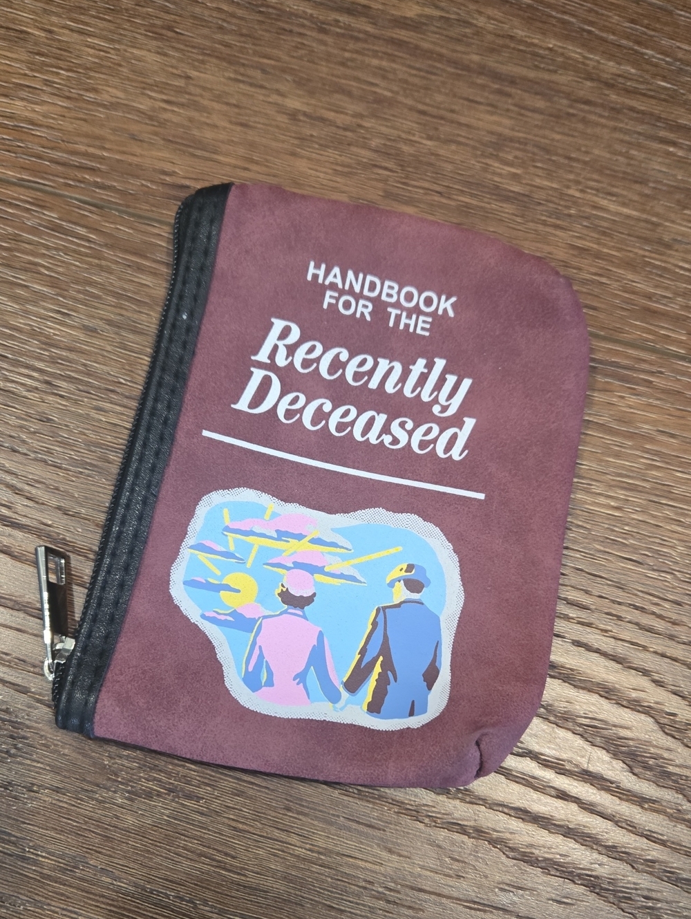 BEETLEJUICE SMALL ZIPPER POUCH.. #8218